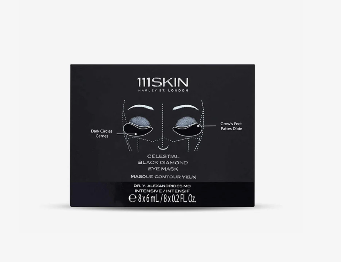 CELESTIAL BLACK DIAMOND EYE MASK